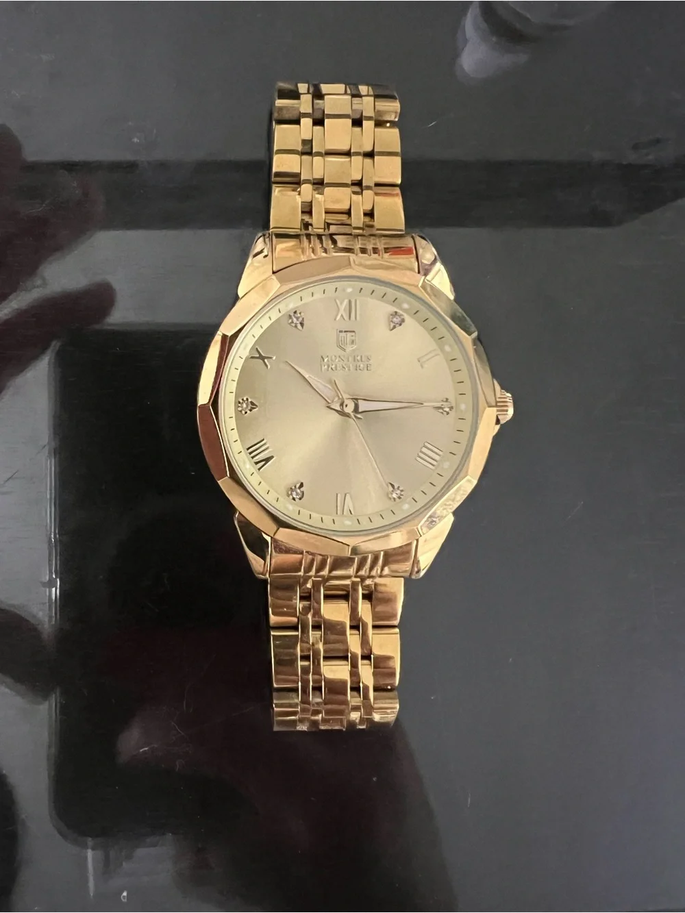 Invicta Gold Tone Men’s Bracelet Watch